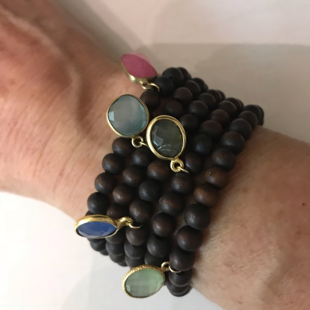 Beaded bracelet set of 5